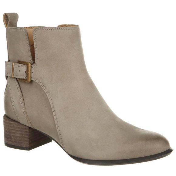 VIONIC SIENNA WATERPROOF ANKLE BOOT (WOMEN) - STONE NUBUCK - Picture 9 of 9